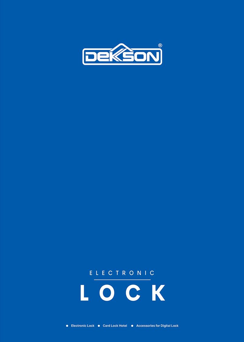 Katalog Electronic Lock Dekkson