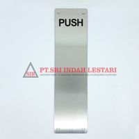 SIGN PLATE | SIGN PLATE DKS "PUSH" SP002A SSS