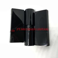 CUBICLE / TOILET MODEREN | CUB HINGE RIGHT BLACK PLASTIC DOOR MOA