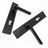 LEVER HANDLE PLATE ( LHP ) | HANDLE DEKKSON LHP 5-2228 MATT BLACK