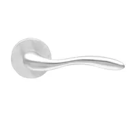LEVER HANDLE SOLID ROSES ( LHSR )  | LEVER HANDLE SOLID ROSES DKS 132 SS