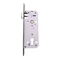 LEVER HANDLE PLATE ( LHP ) | LEVER HANDLE PLATE BREMEN AI B120502 SN+CP (LOCKCASE + CYL)