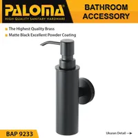 Soap Dispenser | DAKOTA SOAP DISPENSER 9233 MATTE BLACK