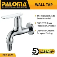 Wall Tap | BRISTOL 1/2" SHORT WALL TAP WITH HOSE COUPLING AND SCREW COLLAR 1673 CHROME