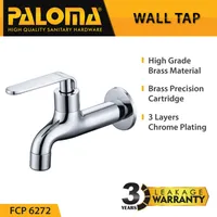 Wall Tap | NEPTUNE 1/2" LONG WALL TAP 6272 CHROME