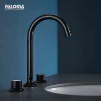 BASIN MIXER FAUCET | ALEENA TWO-HANDLE 8" BASIN MIXER 9336 MATTE BLACK