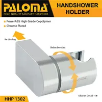 HAND SHOWER HOLDER | HAND SHOWER HOLDER 1302 CHROME
