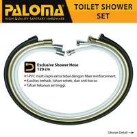 TOILET SHOWER SET | TOILET SHOWER SET 2-SPRAY 3102 WHITE