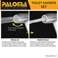 TOILET SHOWER SET | TOILET SHOWER SET 2-SPRAY 3102 WHITE