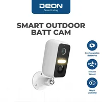 SMART SECURITY | DEON SMART OUTDOOR BATT CAM WHITE