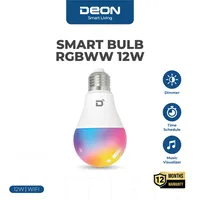 SMART LIGHTING | DEON SMART BULB RGBWW 12W