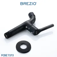 LONG WALL TAP | VITTORIO 1/2" LONG WALL TAP 7272 MATTE BLACK