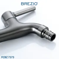 SHORT WALL TAP | VITTORIO 1/2" SHORT WALL TAP WITH HOSE COUPLING AND SCREW COLLAR 7373 GUNMETAL