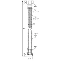 KNITTED HOSE | KNITTED HOSE G 1/2 X G 1/2 1603 - 300 MM