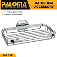 SOAP RACK | MIRANTE BRASS SOAP RACK 1312 CHROME