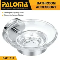 Soap Dish | MIRANTE BRASS SOAP DISH 1317 CHROME