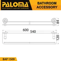 Glass Shelf | CORINA GLASS SHELF 1509  CHROME