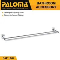 Towel Bar | CARDOBA BRASS DOUBLE TOWEL BAR 1204 - 700 MM CHROME