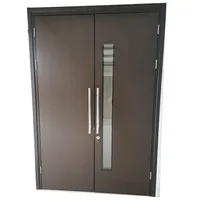 PINTU LONG VIEW DOUBLE | PINTU LONG VIEW DOUBLE BLACK OAK 80 + 80 X 240 CM