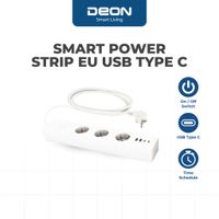 SMART ELECTRICAL | DEON SMART POWER STRIP EU USB TYPE C WHITE