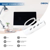 SMART ELECTRICAL | DEON SMART POWER STRIP EU USB TYPE C WHITE