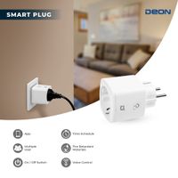 SMART ELECTRICAL | DEON SMART PLUG EU WHITE