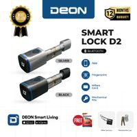 SMART SECURITY | DEON SMART LOCK D02 70MM BLACK