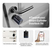 SMART SECURITY | DEON SMART LOCK D02 70MM BLACK