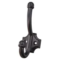 HANGER HOOK WALL | HANGER HOOK WALL HAMPTON HHW AL 003 MATT BLACK