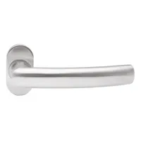 LEVER HANDLE TUBE ROSES ( LHTR ) | HANDLE DEKKSON LHTR 0820 OVAL SSS