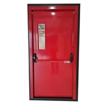 SWING FIRE DOOR | SWING FIRE DOOR SINGLE UK 1100 X 2150 MM + KACA VIEW UK 150 X 600 MM