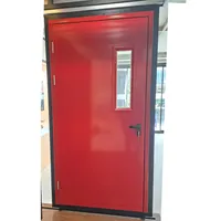 SWING FIRE DOOR | SWING FIRE DOOR SINGLE UK 1100 X 2150 MM + KACA VIEW UK 150 X 600 MM