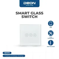 DEON SMART GLASS SWITCH 3G WHITE