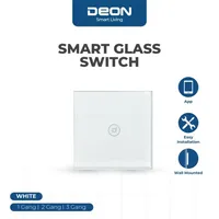 SMART ELECTRICAL | DEON SMART GLASS SWITCH 1G WHITE