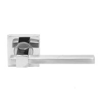 LEVER HANDLE TUBE ROSES ( LHTR ) | HANDLE DEKKSON LHTR 0108 SQ SSS+PSS