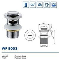 WASTE FITTING | WASTE FITTING POP-UP DEKKSON WF 8003  MB