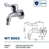 Wall Tap | WALL TAP SUS 304 DEKKSON WT 8003  SSS