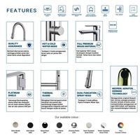 Basin Tap | BASIN TAP DEKKSON BT 8132L BR CP