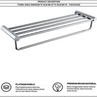 Towel Shelf | TOWEL SHELF DEKKSON TS 3510 BR  CP