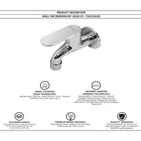 Wall Tap | WALL TAP DEKKSON WT 1810S BR CP