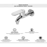 Wall Tap | WALL TAP DEKKSON WT 1830 BR CP