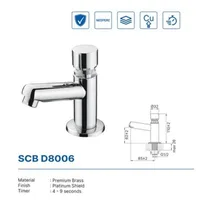 SELF CLOSING BASIN TAP | SELF CLOSING BASIN TAP DEKKSON SCB D8006  CP