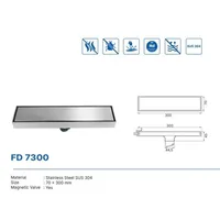 FLOOR DRAIN | FLOOR DRAIN SUS 304 DEKKSON FD 7300  SSS