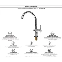 KITCHEN MIXER | KITCHEN MIXER DEKKSON KMX 1807  CP