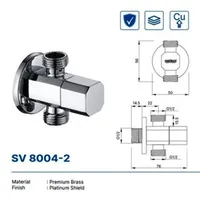 STOP VALVE | STOP VALVE 2 OUT DEKKSON SV 8004-2  CP