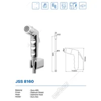 JET SHOWER | JET SHOWER SET DEKKSON JSS 8160  CP