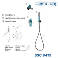 SHOWER SET CONCEALED | SHOWER SET CONCEALED DEKKSON SSC 8415  CP