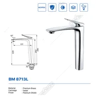 BASIN MIXER | BASIN MIXER DEKKSON BM 8713L  GM