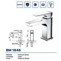 BASIN MIXER | BASIN MIXER DEKKSON BM 1848 GP