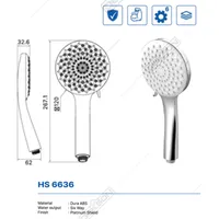 HAND SHOWER | HAND SHOWER DEKKSON HS 6636 CP